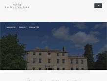 Tablet Screenshot of eastingtonpark.co.uk